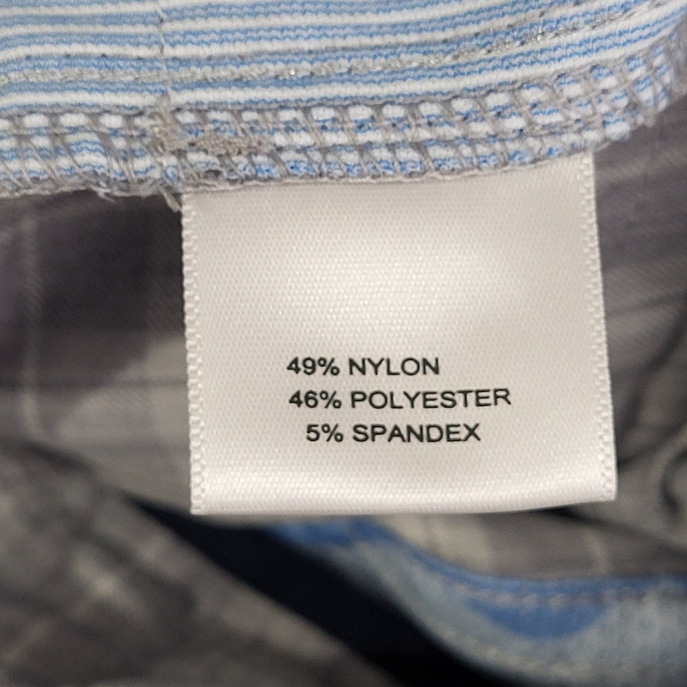 Peter Millar EB66 Pants Mens 35x32 Gray Plaid Golf Performance 5 Pocket Stretch - Picture 7 of 14